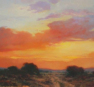 Judy McCombs - Texas Red - Oil - 16 x 20