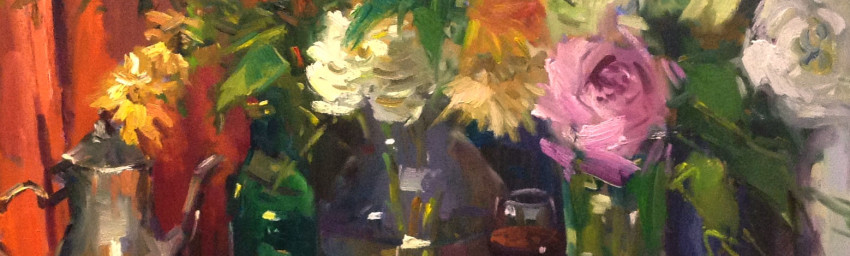 Guido Frick-Bountiful Table-Oil-36x36