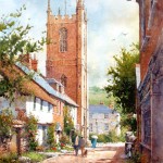 Ian Ramsay | Ceme Abbas, Dorset, England | 21" x 14" | Watercolor