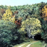 Autumn in the Blue Ridge - 16.5" x 17.5" - Pastel - DeWitt Whistler Jayne