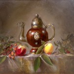 Karma's Teapot- 16" x 20" - Oil - Kathryn Miller