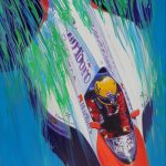 Senna - 28" x 22" - Acrylic on Canvas - Niles Nakaoka