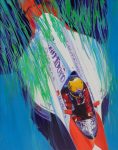 Senna - 28" x 22" - Acrylic - Niles Nakaoka