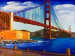 Golden Gate - 30" x 40" - Oil on Canvas - Russ Wagner