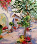 Garden Shop - 28" x 22" - Oil - Dorothy Spangler