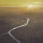 Paris at 3000 meter - 40" x 40" - Richard Boyer