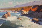 A View From Big Sur - 20" x 30" - Calvin Liang