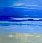 Ocean Blue | 30" x 30" | Sandra Pratt
