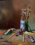 The Artist's Tools | 24" x 18" | Anthony Emmolo
