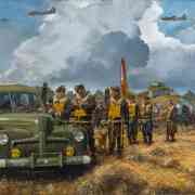 AFAS ARTIST JIM DIETZ REMEMBERS THE MEN AND MACHINES OF WAR ON CANVAS