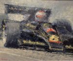 Mario Andretti-Lotus 78 | 20"x24" | Peter Hearsey
