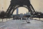 At the Tower's Feet | 30″ x 44″ | Philippe Gandiol