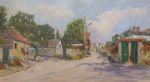 Monet Ave Giverny | 30″ x 36″ | Dorothy Spangler