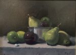 Pears & Plums | 12″ x 16″ | Gerald Julien Griffin