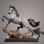 The Stallion Dapple Gray | 27"t x 28"w | Stein