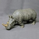 White Rhino | 15"w | Stein