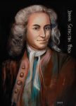 Harmony's Maestro A Portrait of Bach | 50" x 36" | Johansen