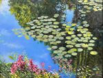 Monet's Lily Pads Redux | 11" x 14" | Sines
