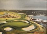 Golf Pebble Beach | 9" x 12" | Stratton