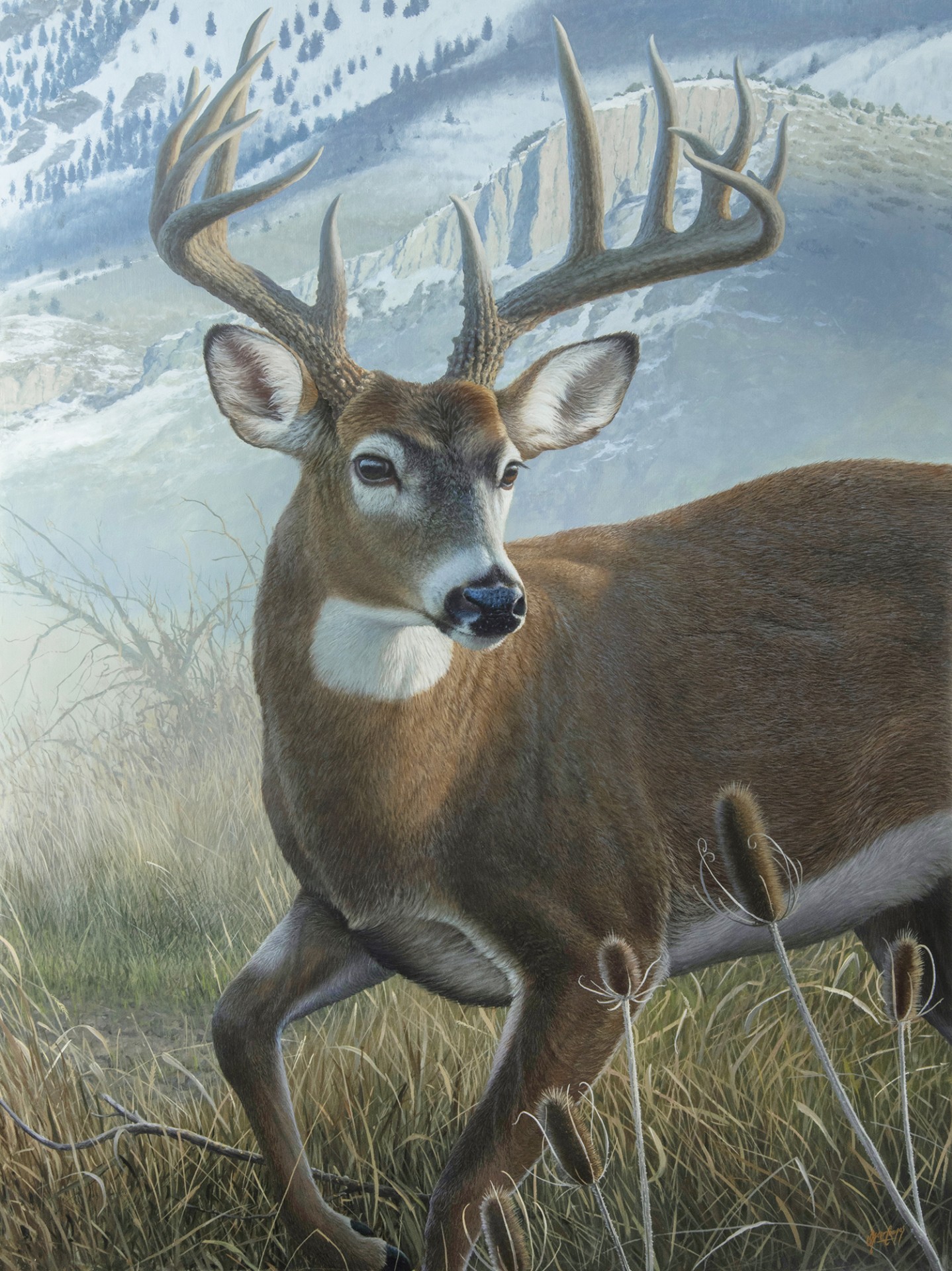 On the Meadow | 48" x 36" | Campos