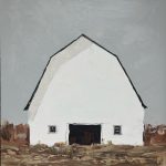 White Barn | 10" x 10" | Pratt