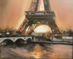 Eiffel Under the Sun | 16" x 20" | Stratton