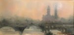 Notre Dame Mist (after Monet) | 14" x 18" | Stratton