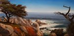 Pescadero Point Pebble Beach | 8" x 16" | Linsky