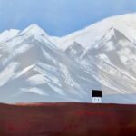 House in the Mountains | 30" x 30" | Pratt