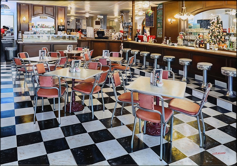 Milkshake Please! | 18" x 24" | Navarro