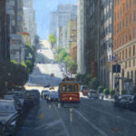 Hold-Up on California | 30" x 30" | Boyer