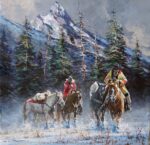 Keep On Keepin' On | 30" x 30" | Hagan