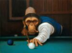 The Hustler | 18" x 24" | Lithgow