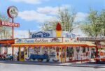 Delgadillo's Snow Cap Drive In | 18" x 24" | Navarro