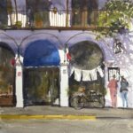 La Bicyclette 2 | 12" x 12" | Savellano