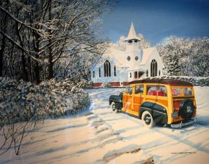 Christmas Delivery | 16" x 20" | Ken Eberts