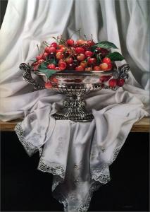 Grand Cherries | 24″ x 16″ | Jesus Navarro