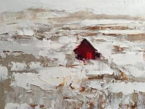 Red House | 11" x 14" | Sandra Pratt