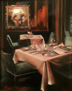 Manhattan Dining | 10" x 8" | Thalia Stratton
