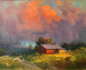 The Approaching Storm | 16" x 20" | Ovanes Berberian