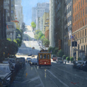 Hold-Up on California | 30 x 30 | Boyer
