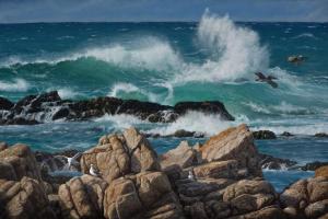 Tomorrow Between Rocks  Sea Point Joe | 10" x 20" | Campos
