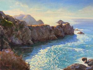 Sunny Morning at Point Lobos | 18" x 24" | Fogarty