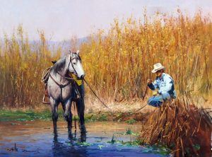 Rest Stop | 30 x 40 | Hagan