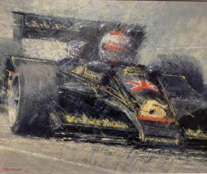 Mario Andretti-Lotus 78 | 20" x 24" | Peter Hearsey