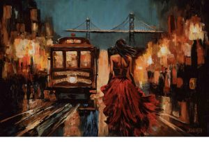 Echoes Of Powell Street | 33 x 50 | Johansen