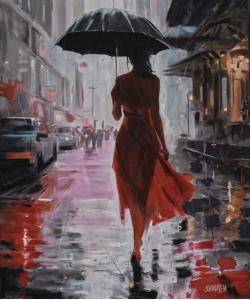 Reflections n Red | 50 x 42 | Johansen