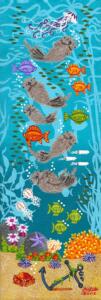 Monterey Bay Otters 42 | 12 x 4 | Kohn