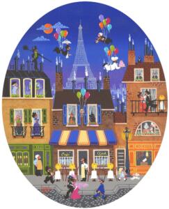 Paris Nightlife | 20 x 16 | Kohn