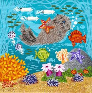 Peerie Otters 25 | 4 x 4 | Kohn